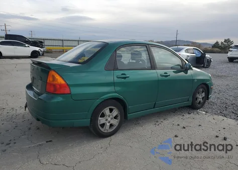 2002 Suzuki Aerio S from USA, damaged, VIN JS2RA41S425105695